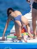 Olivia Culpo in Bikini on a Yacht in Cabo San Lucas