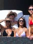 Olivia Culpo Booty in Tiny White Bikini in Cabo San Lucas