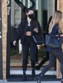 Sara Sampaio Booty, Outside Dogpound Gym in West Hollywood