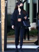 Sara Sampaio Booty, Outside Dogpound Gym in West Hollywood