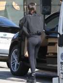 Sara Sampaio Booty, Outside Dogpound Gym in West Hollywood