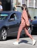 Sara Sampaio Leggy, Outside a Gym in West Hollywood