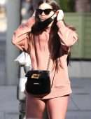 Sara Sampaio Leggy, Outside a Gym in West Hollywood