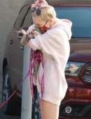 Sharna Burgess Upskirt at the DWTS Dance Studio in LA