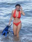 Sydney Sweeney Booty in Bikini on the Beach in Hawaii