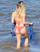 Sydney Sweeney Booty in Bikini on the Beach in Hawaii