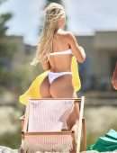 Tammy Hembrow Booty in a Skimpy Bikini in Australia
