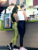 Vanessa Hudgens and GG Magree at Earthbar in West Hollywood
