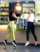 Vanessa Hudgens and GG Magree at Earthbar in West Hollywood