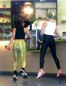 Vanessa Hudgens and GG Magree at Earthbar in West Hollywood