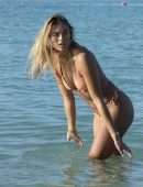 Arabella Chi Booty in Bikini at the Beach in Dubai