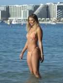 Arabella Chi Booty in Bikini at the Beach in Dubai