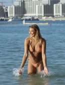 Arabella Chi Booty in Bikini at the Beach in Dubai