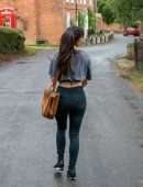 Casey Batchelor Booty in Jeans, Out and About in Hertfordshire