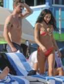 Chantel Jeffries Booty in Bikini on the Beach in Miami