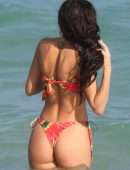 Chantel Jeffries Booty in Bikini on the Beach in Miami