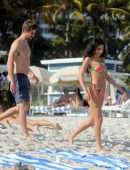 Chantel Jeffries Booty in Bikini on the Beach in Miami