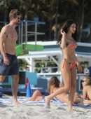 Chantel Jeffries Booty in Bikini on the Beach in Miami