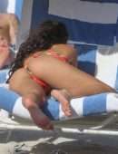 Chantel Jeffries Booty in Bikini on the Beach in Miami