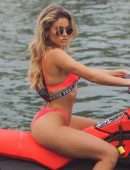 Cindy Prado Booty in Thong Bikini