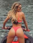Cindy Prado Booty in Thong Bikini