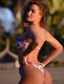 Haley Kalil Booty in a Tiny Bikini