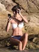 Iris Mittenaere in Tiny Bikini on the Beach in St. Martin