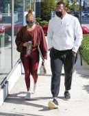 Jennifer Lopez and Alex Rodriguez Arriving to a Alex's New UFC Gym in Miami, Florida