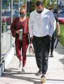 Jennifer Lopez and Alex Rodriguez Arriving to a Alex's New UFC Gym in Miami, Florida