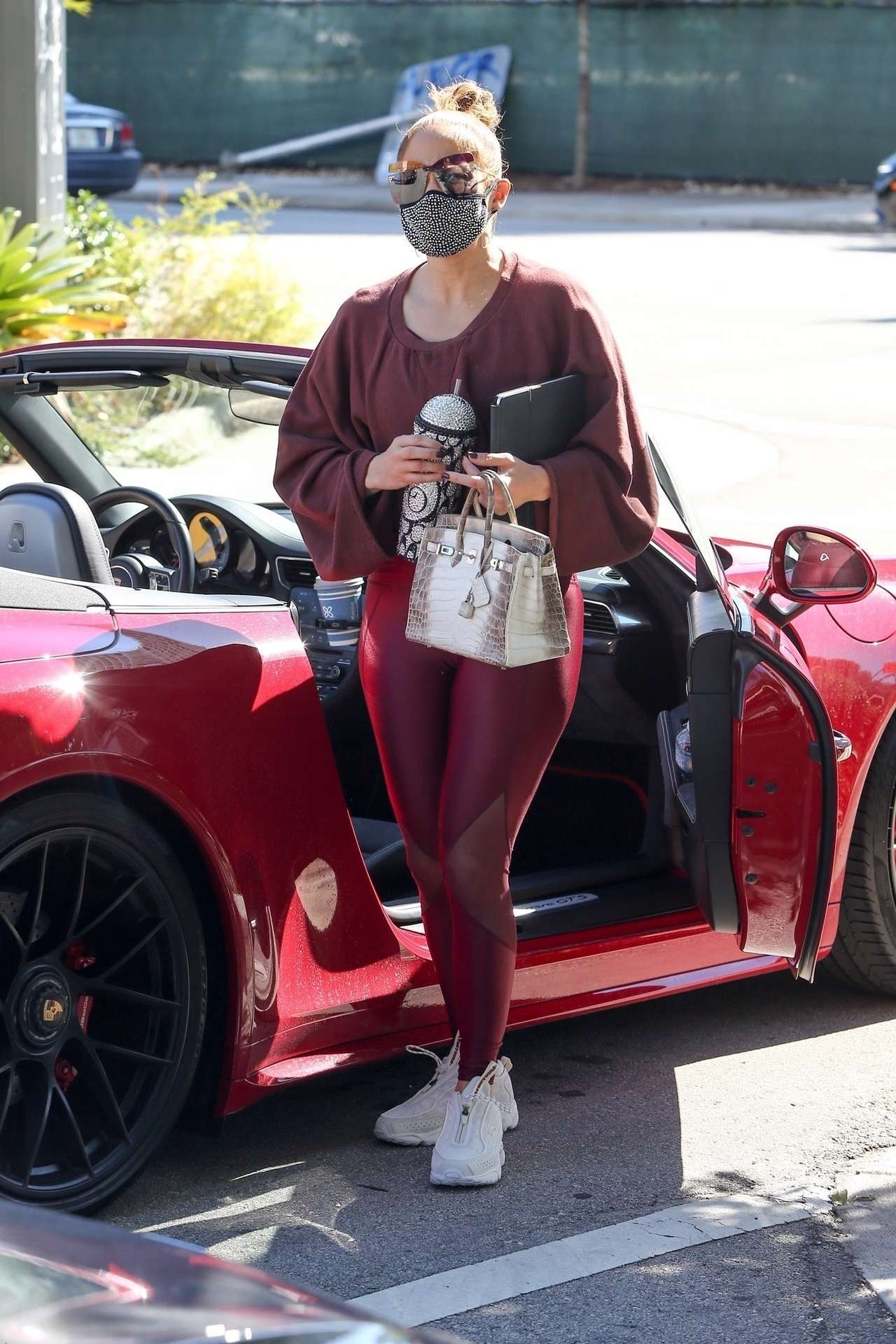 Jennifer Lopez and Alex Rodriguez Arriving to a Alex's New UFC Gym in Miami, Florida