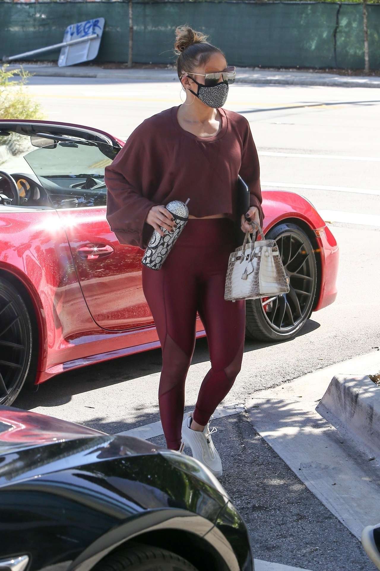 Jennifer Lopez and Alex Rodriguez Arriving to a Alex's New UFC Gym in Miami, Florida