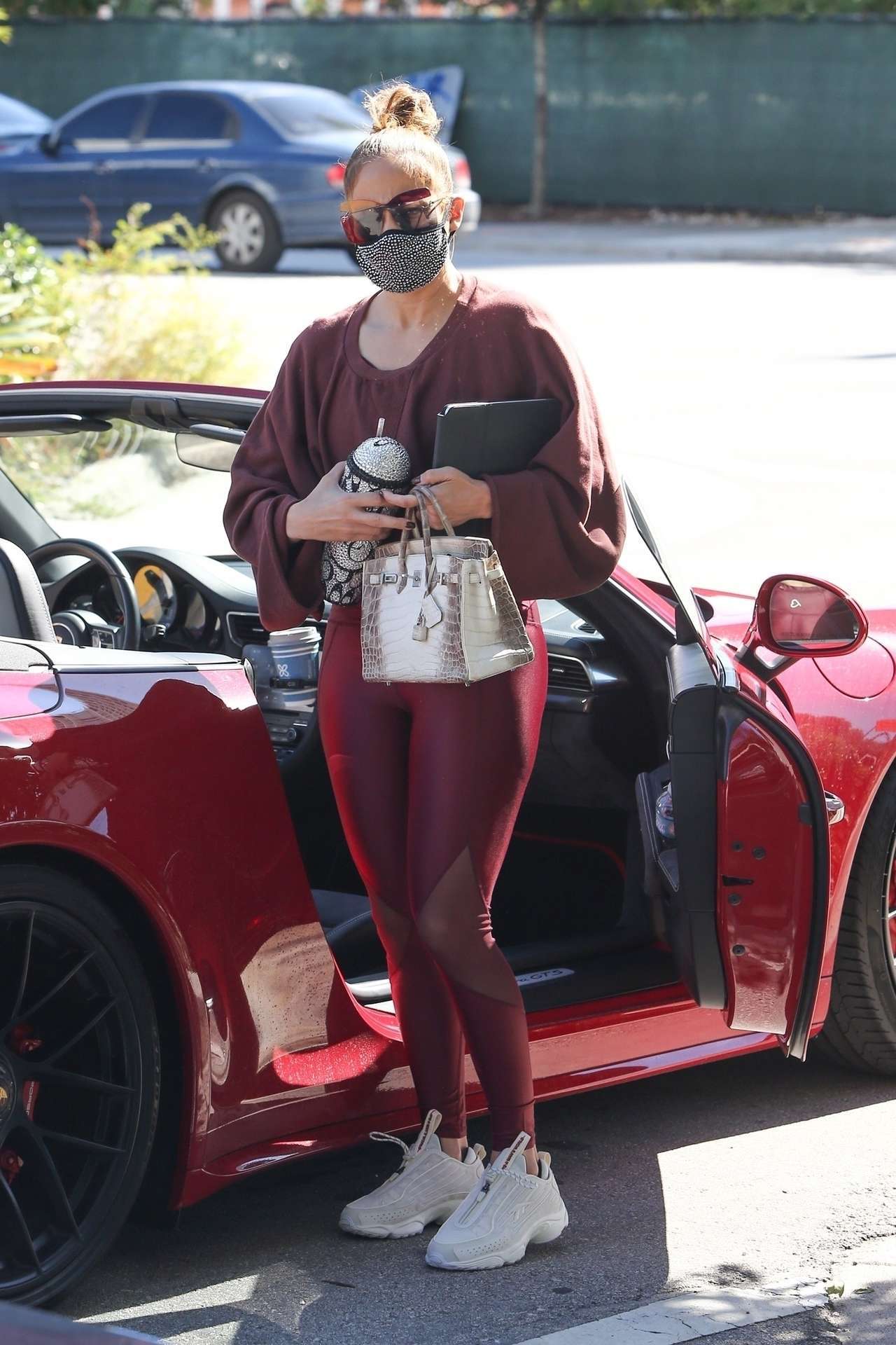 Jennifer Lopez and Alex Rodriguez Arriving to a Alex's New UFC Gym in Miami, Florida