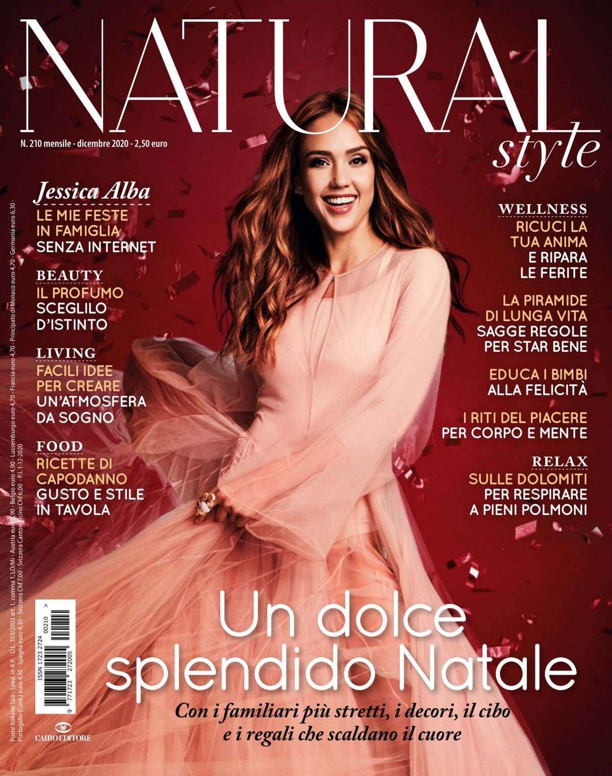 Jessica Alba in Natural Style Magazine Italy - December 2020