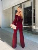 Jilissa Ann Zoltko Booty in Red Pants