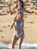 Josie Canseco Booty on the Beach with Friends in Cabo San Lucas