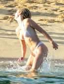 Josie Canseco Booty on the Beach with Friends in Cabo San Lucas