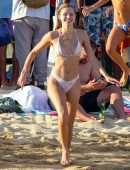 Josie Canseco Booty on the Beach with Friends in Cabo San Lucas