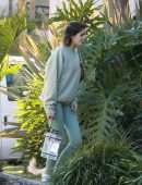 Kaia Gerber Booty in Tights, Out and About in Los Angeles