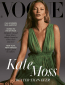 Kate Moss in Vogue Magazine - January 2021