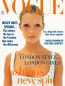 Kate Moss in Vogue Magazine - January 2021