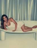 Kim Kardashian Cleavage in WestShapewear SKIMS on SSENSE Photoshoot