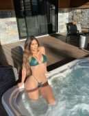 Kim Kardashian Booty in a Tiny String Bikini