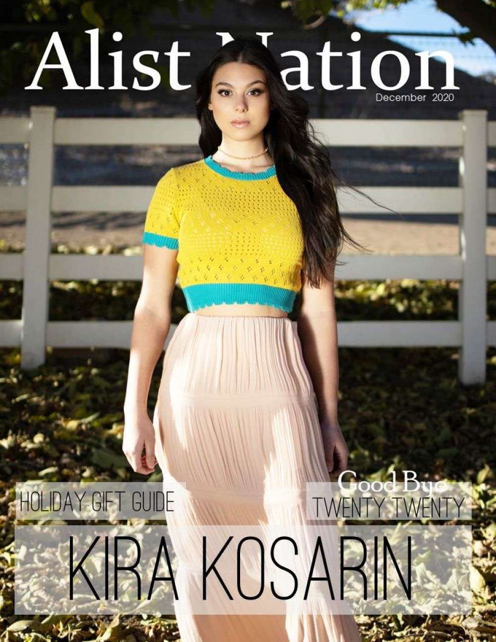 Kira Kosarin in Alist Nation Magazine - December 2020