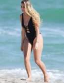 Lele Pons in Swimsuit at a Beach in Miami