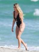 Lele Pons in Swimsuit at a Beach in Miami