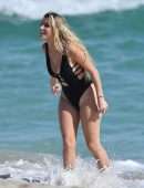 Lele Pons in Swimsuit at a Beach in Miami