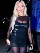 Lindsey Pelas Booty in a Hot Outfit at BOA Steakhouse in West Hollywood