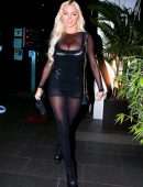 Lindsey Pelas Booty in a Hot Outfit at BOA Steakhouse in West Hollywood