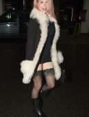 Lottie Moss Night Out at Ivy Chelsea Garden in London