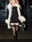 Lottie Moss Night Out at Ivy Chelsea Garden in London